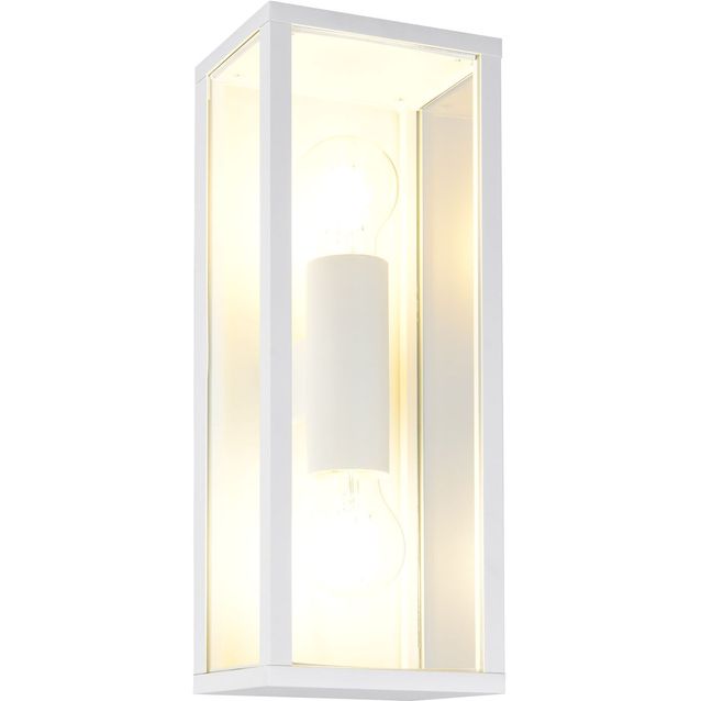 Ulkoseinävalaisin Trio Garonne 2xE27 mattavalkoinen