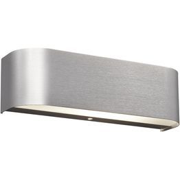 LED-seinävalaisin Basic 300x80x60 mm harjattu alumiini