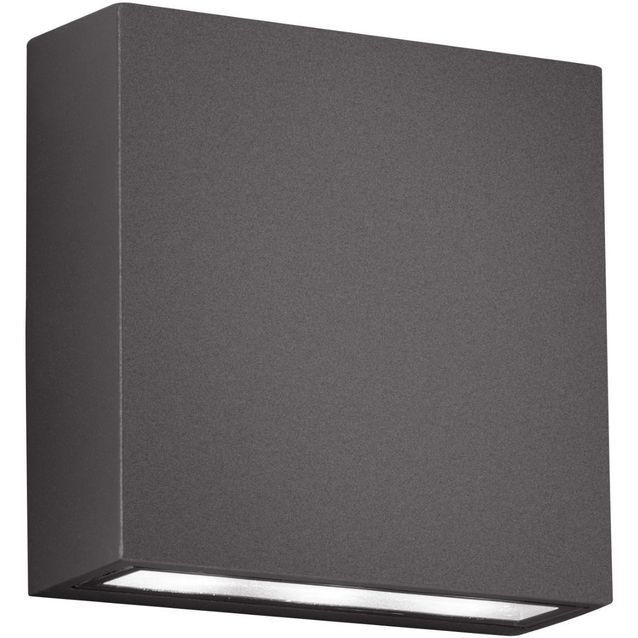 Seinävalaisin Thames, LED 2x3W, IP54, musta