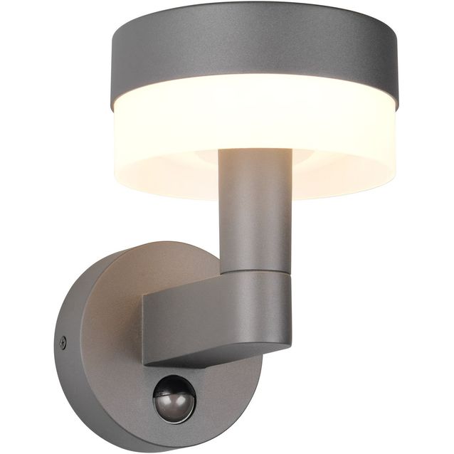 Ulkoseinävalaisin Trio Mackenzie LED antrasiitti/valkoinen liiketunnistin