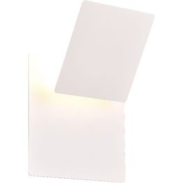 LED-seinävalaisin Trio Mio, neliö, mattavalkoinen