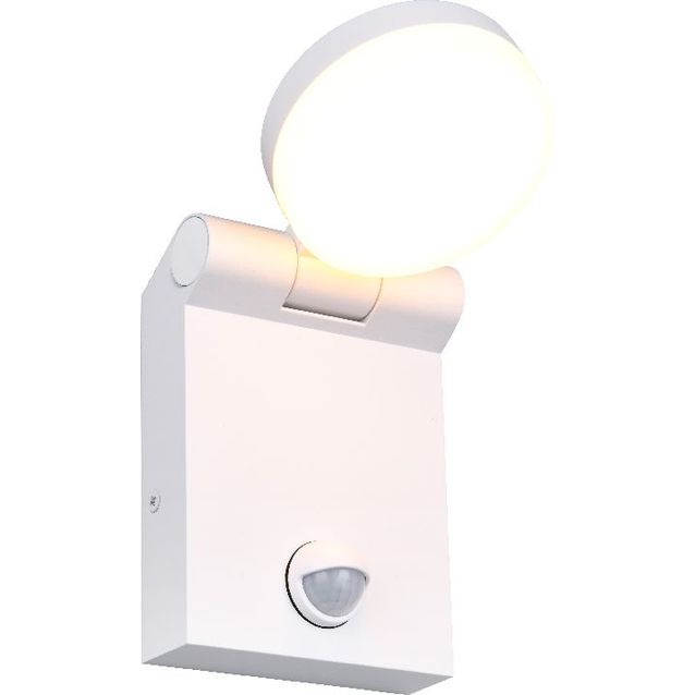 LED-seinävalaisin Trio Adour, mattavalkoinen, liiketunnistin