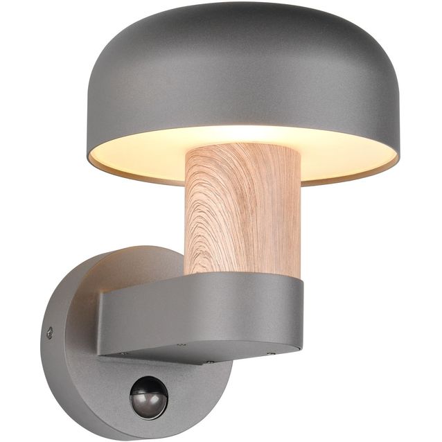 Ulkoseinävalaisin Trio Fraser E27 alas liiketunnistin