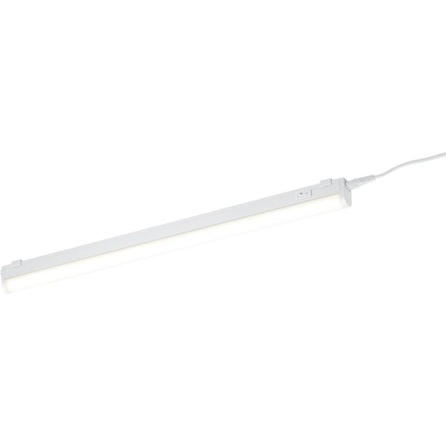 LED-työpistevalaisin 6.5W 700lm 3000K, 510x25x40mm, valkoinen