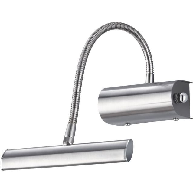 Tauluvalaisin Curtis, harjattu teräs