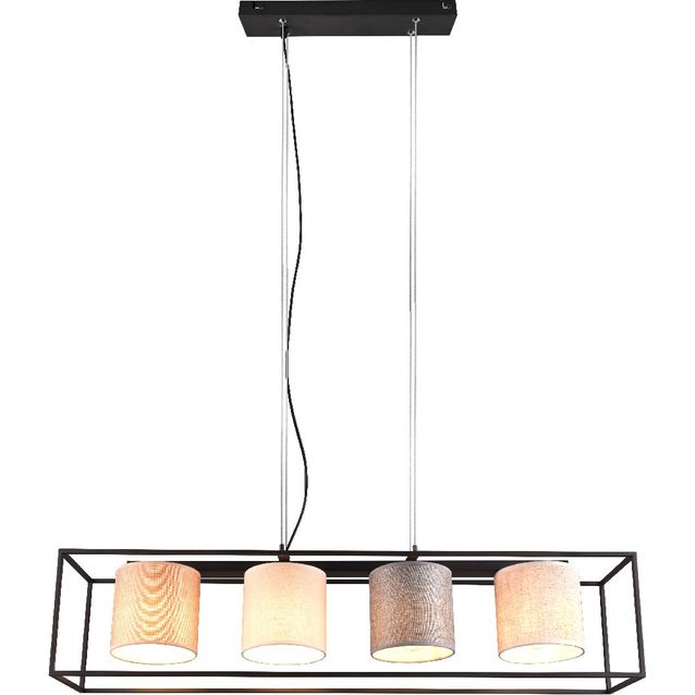 Riippuvalaisin Trio Ross, 4-os, E27, moniväri