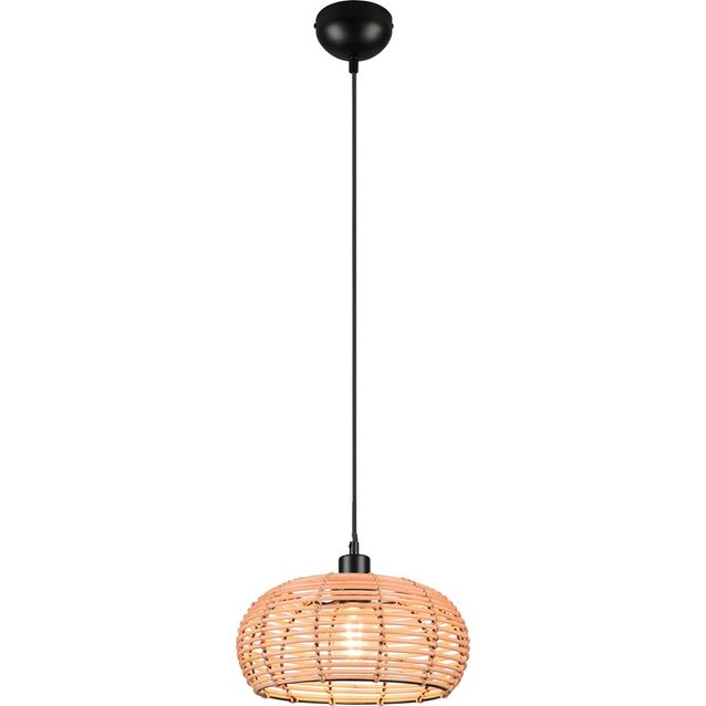 Riippuvalaisin Trio Inga 30cm E27 rottinki