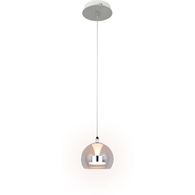 Riippuvalaisin Trio Flynt LED 1-osainen kromi