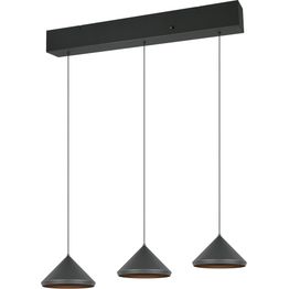 Riippuvalaisin Trio Laguna LED säädettävä värilämpötila 3-osainen