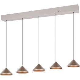 Riippuvalaisin Trio Laguna LED säädettävä värilämpötila 5-osainen