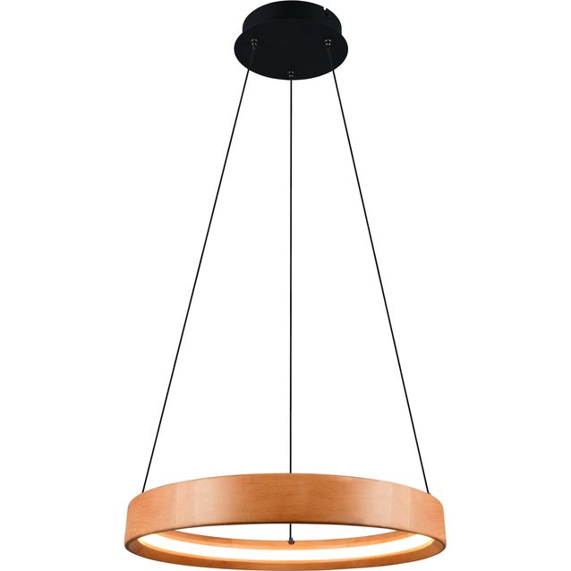 Riippuvalaisin Trio Lynwood LED 3000K 50cm puu