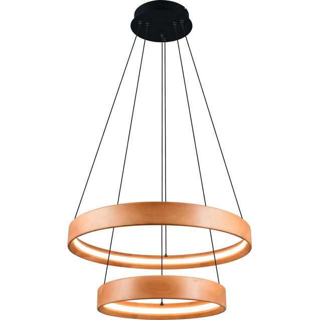 Riippuvalaisin Trio Lynwood LED 3000K 60cm puu