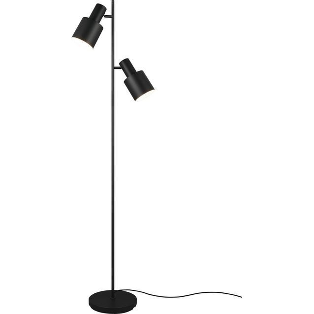 Lattiavalaisin Trio Agudo 2xE27 musta