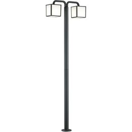 LED-pylväsvalaisin Cubango 615x180x2000 mm 2-osainen antrasiitti