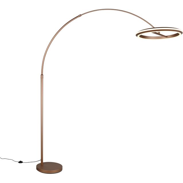Lattiavalaisin Trio Amador LED kahvi