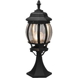 Pylväsvalaisin Trio Elvo, 1-os, 49cm, E27, mattamusta