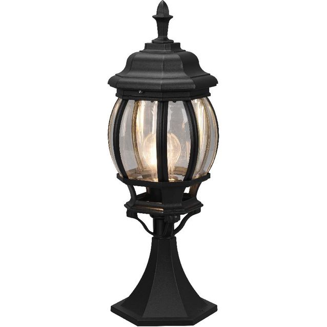 Pylväsvalaisin Trio Elvo, 1-os, 49cm, E27, mattamusta