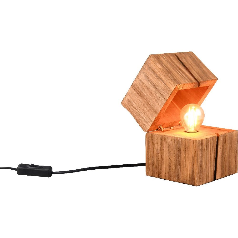 Pöytävalaisin Trio Treasure, sis. E14, puu