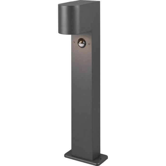Pylväsvalaisin Trio Roya 50cm liiketunnistimella, antrasiitti