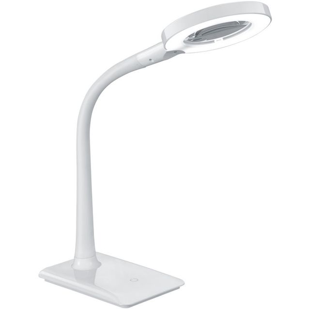 LED-pöytävalaisin Trio Lupo Ø 135x350 mm, valkoinen