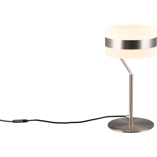 Pöytävalaisin Trio Dios LED harjattu teräs