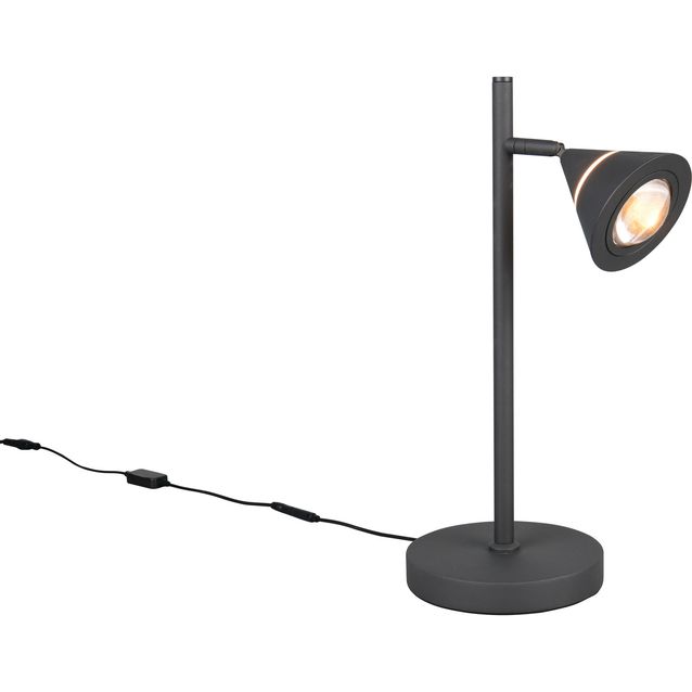 Pöytävalaisin Trio Romeo LED mattamusta