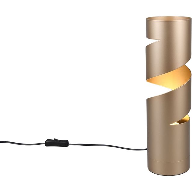 Pöytävalaisin Trio Stream, GU10, kahvinruskea