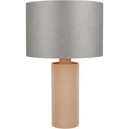 Pöytävalaisin Trio Canio, 48cm, E27, ruskea/harmaa