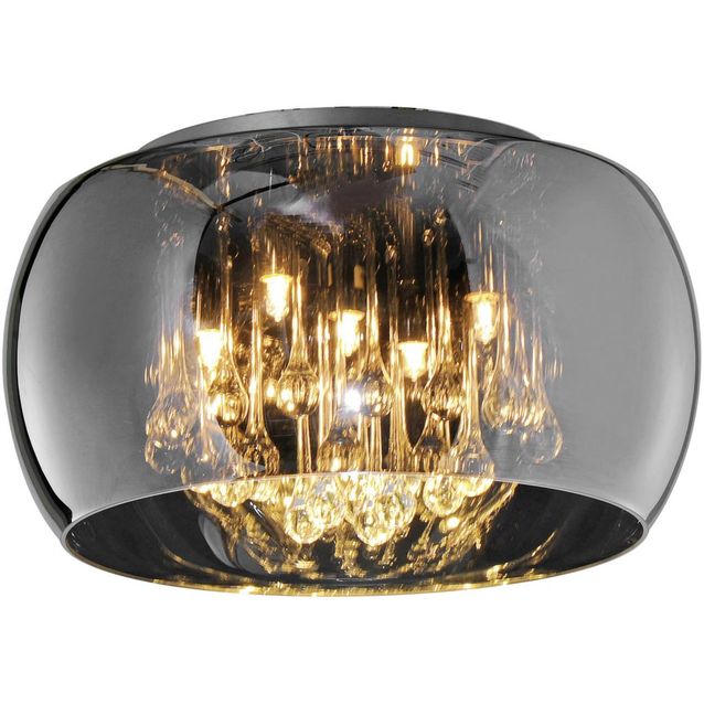 Kattovalaisin Trio Vapore Ø400x240 mm, kromi