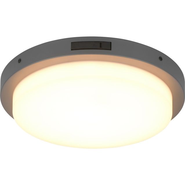 Ulkokattovalaisin Trio Bermejo Ø30cm LED antrasiitti