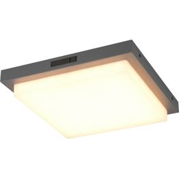 Ulkokattovalaisin Trio Bermejo 30x30cm LED antrasiitti