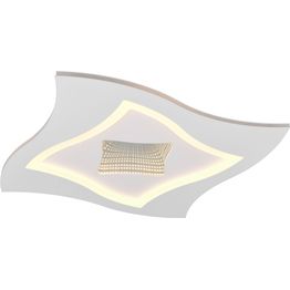 Kattovalaisin Trio Klint LED säädettävä värilämpötila RGB mattavalkoinen