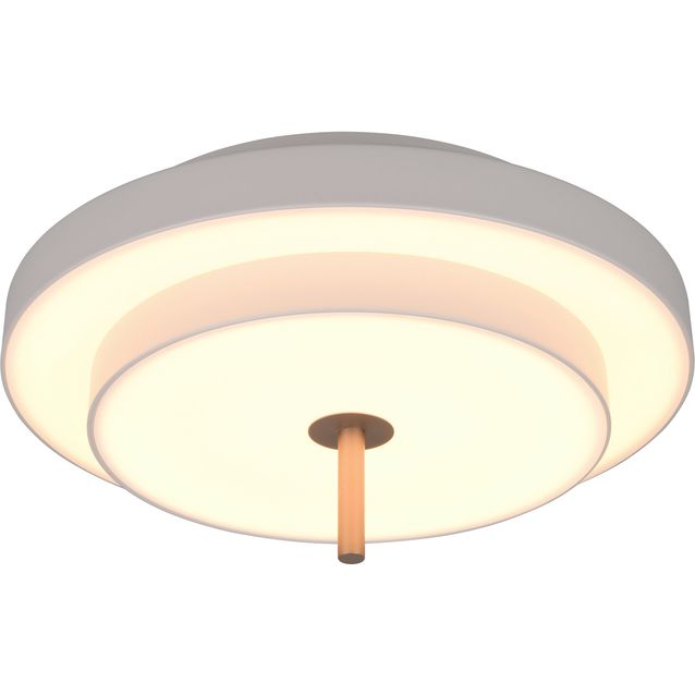 Kattovalaisin Trio Keaton LED 40cm lämmin harmaa