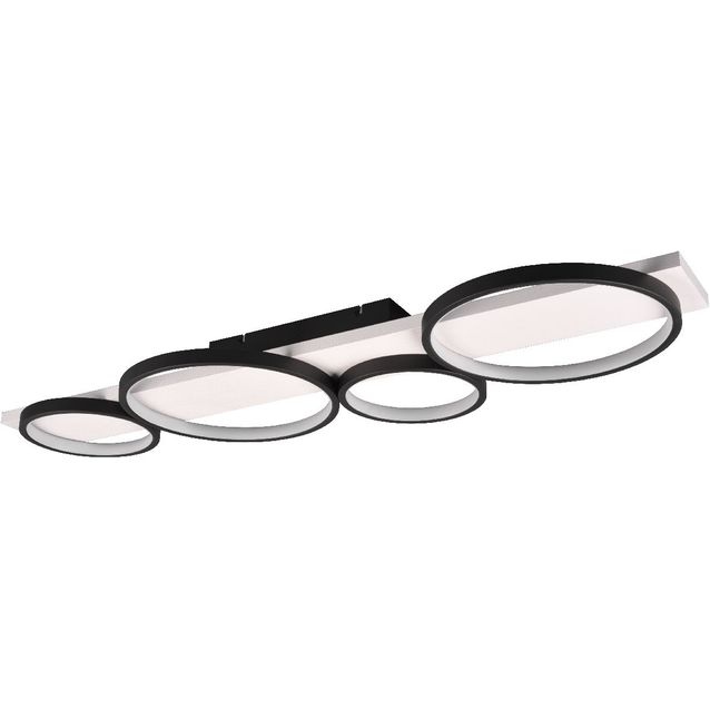 LED-kattovalaisin Trio Medera, 4-os, eri värejä