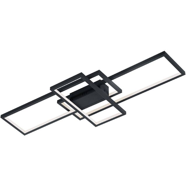 Kattovalaisin Trio WiZ Thiago LED 104cm antrasiitti RGBW