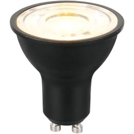 Lamppu Trio LED GU10 3,3W 450lm 2700K musta switch dimmer