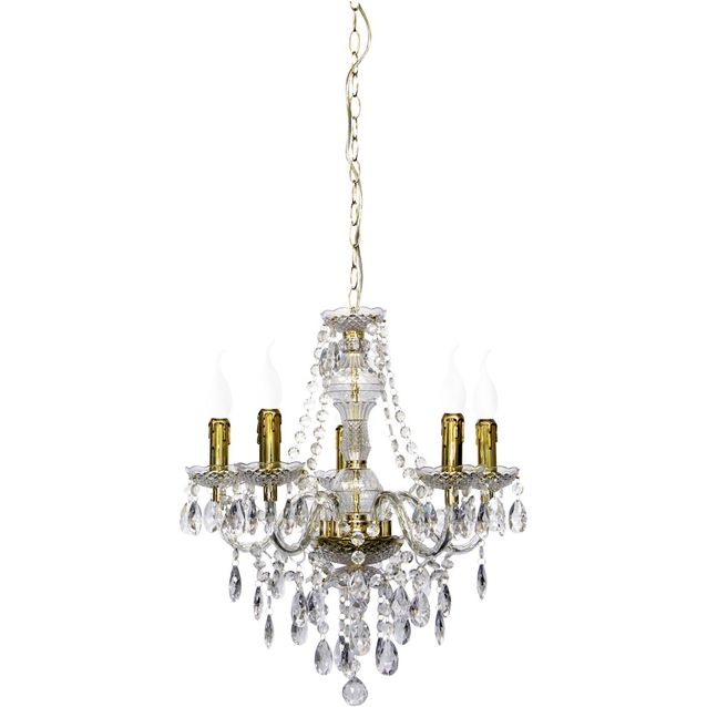 Kattokruunu Luster, Ø530x1500mm, 5-osainen, pronssi