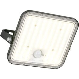 Aurinkokennoseinävalaisin Trio Acora LED liiketunnistin 4000K mattamusta