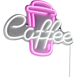 Neonkyltti/seinävalaisin Trio Coffee LED