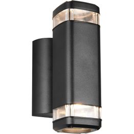 Ulkoseinävalaisin Trio Barcelos 2xGU10 ylös/alas mattamusta