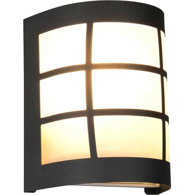 Ulkoseinävalaisin Trio Sintra E27 mattamusta