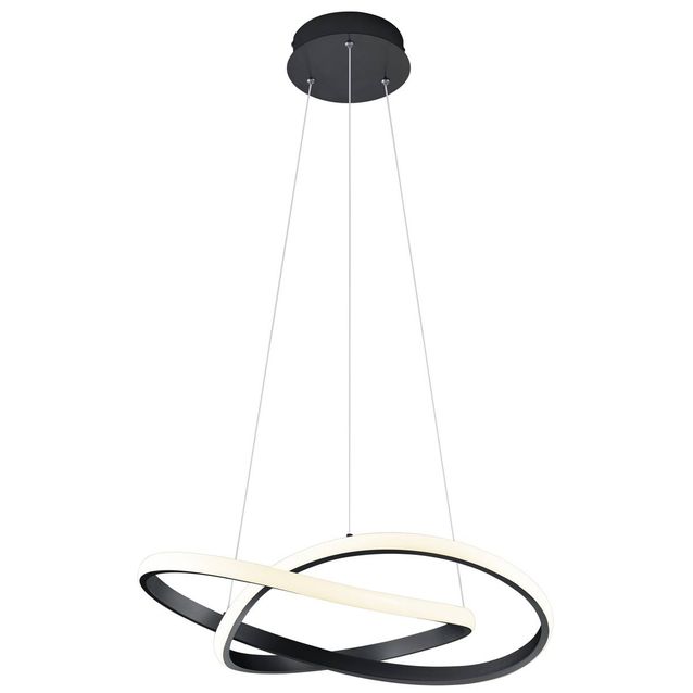 Riippuvalaisin Trio Course LED mattamusta