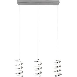 LED-riippuvalaisin Trio Laola, 3-os, kromi, 4000K