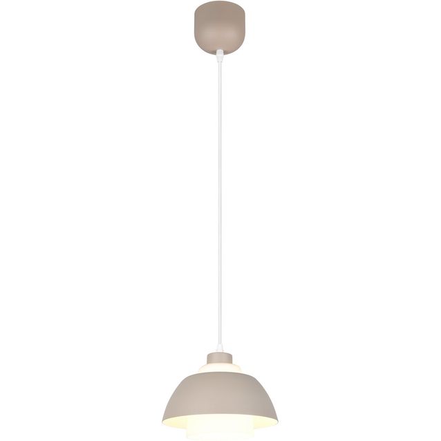 Riippuvalaisin Trio Tilos Ø23cm E27 lämmin beige