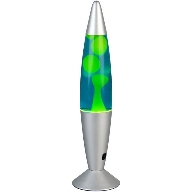 Laavalamppu Trio Vesuv 41.5cm LED 3000K keltainen