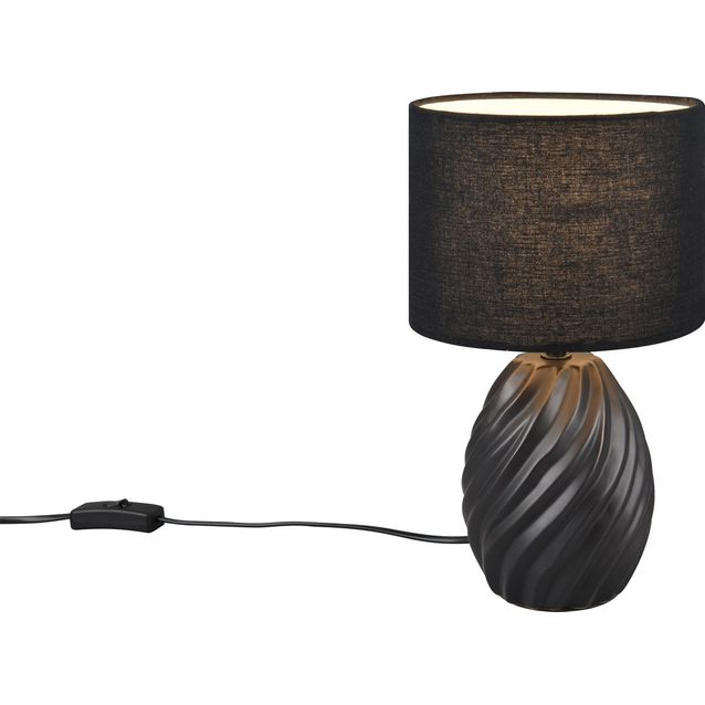 Pöytävalaisin Trio Melva E14 musta