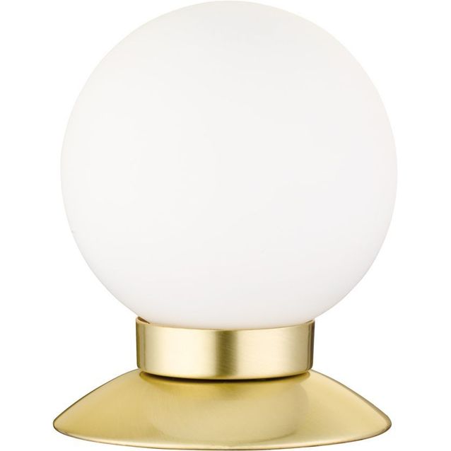 LED-pöytävalaisin Trio Princess Ø100x130 mm, mattamessinki