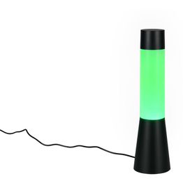 Pöytävalaisin Trio Cirrus 33cm LED RGB mattamusta