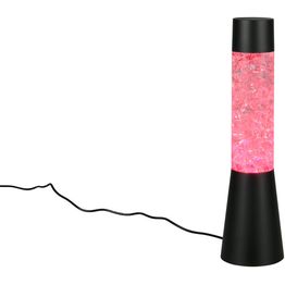 Pöytävalaisin Trio Martini 33cm LED RGB mattamusta