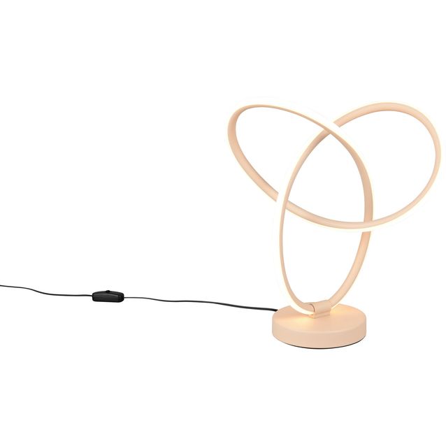 Pöytävalaisin Trio Lando LED 3000K hiekka